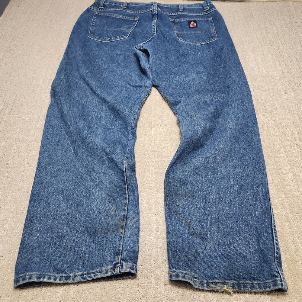 Bulwark FR Jeans Men 38x32 *READ Cat 2 Flame Resistant Denim Workwear Welder - Picture 8 of 8